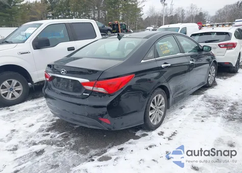 2014 Hyundai Sonata Limited from USA, damaged, VIN 5NPEC4AC5EH838659
